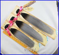 Thick Virgin Remy Human Hair Bundle Wave Straight Curly Closure Valentines Lot