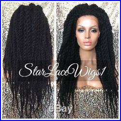 Twisted Locks Box Braided Lace Front Wig Senegal Havana Marley Poetic Justice