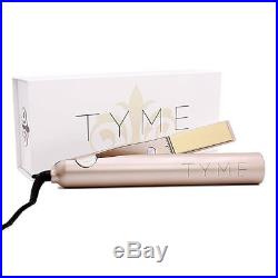 Tyme Iron Hair Straightener Curling Professional with Heat Sleeve Women Hair NEW