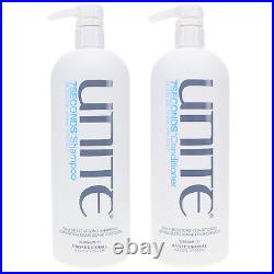 Unite. 7 Seconds Shampoo + Conditioner. 33.8 each. New & Sealed. AUTHENTIC