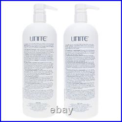Unite. 7 Seconds Shampoo + Conditioner. 33.8 each. New & Sealed. AUTHENTIC
