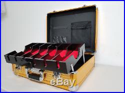 Vincent Master Barber Clipper Tool Case Large (GOLD) VT10142-GD