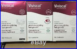 Viviscal Women 3 boxes x 60 tablets box = 180 Tablets total 3 Month Supply 2022