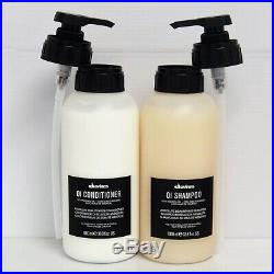 W PUMPS DAVINES OI ABSOLUTE BEAUTIFYING SHAMPOO AND CONDITIONER 1000ml/33.8oz