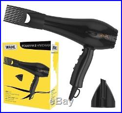 Wahl PowerPik 2 Turbo 1500W ZX961 Afro Hair Dryer with Afro Comb Pik Attachment