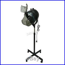 WestWood Portable Salon Hair Hood Dryer Stand Up Hairdresser Styling Black New