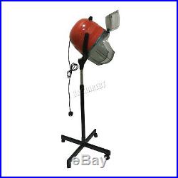 WestWood Portable Salon Hair Hood Dryer Stand Up Hairdresser Styling Red New