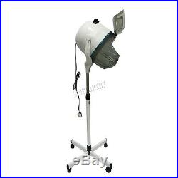 WestWood Portable Salon Hair Hood Dryer Stand Up Hairdresser Styling White New