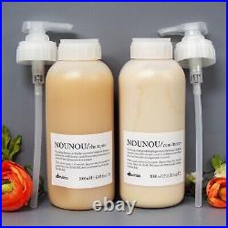 With Pumps Davines Nounou Shampoo & Conditioner 33.8oz / 1000ml 100% fresh
